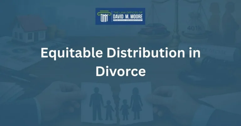 Equitable Distribution in Divorce
