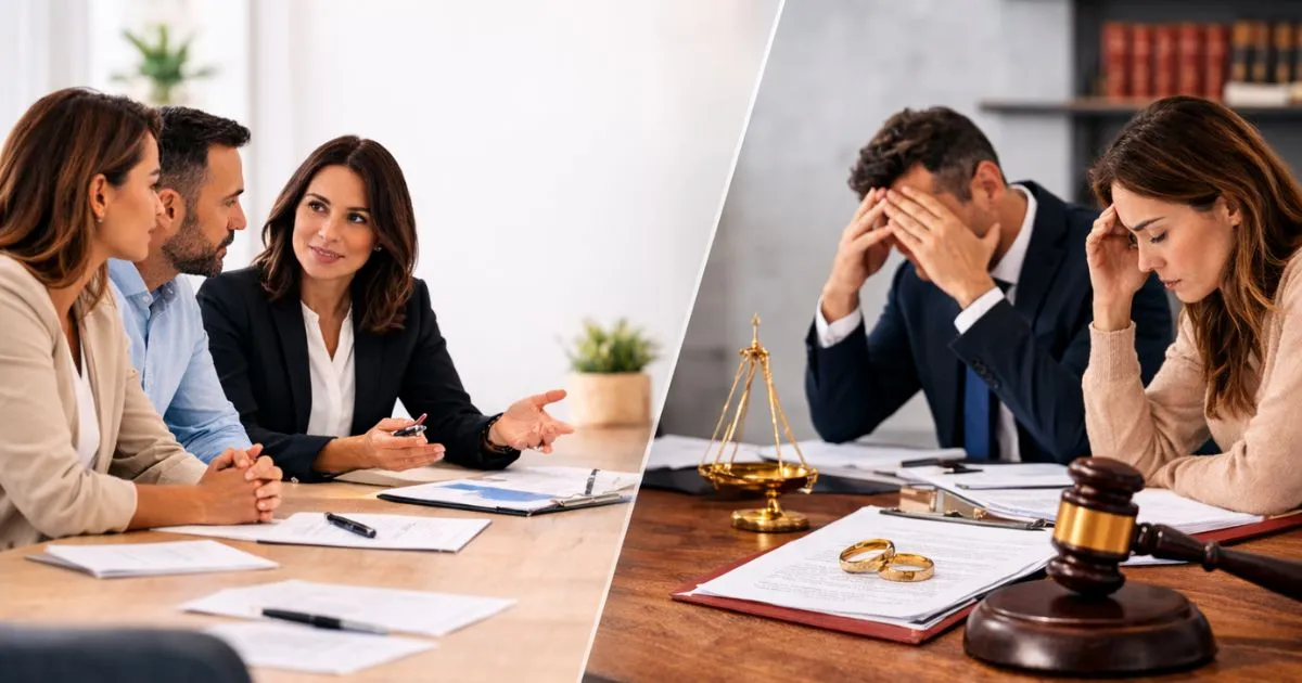 Divorce Mediation vs Attorney Led Divorce